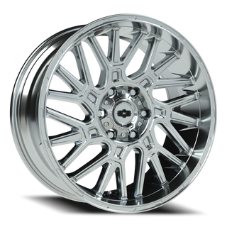 Vision Wheel 404 Chrome 20x9 +12 6x135mm 87.1mm