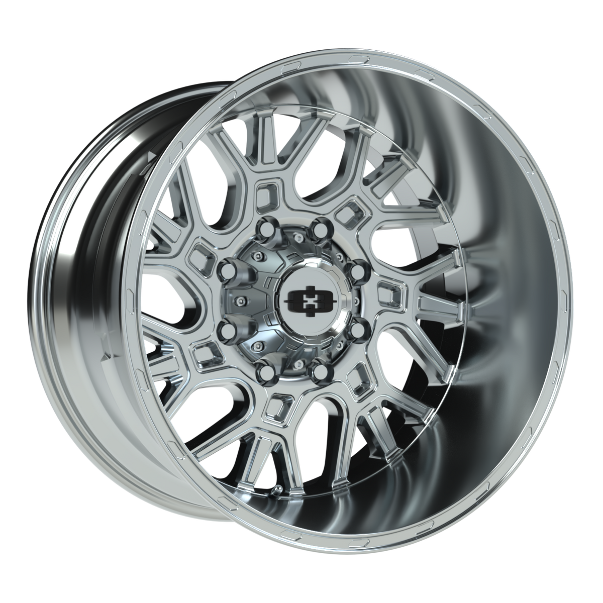 Vision Wheel 404 Chrome 20x12 -51 8x180mm 124.2mm - Wheelwiz