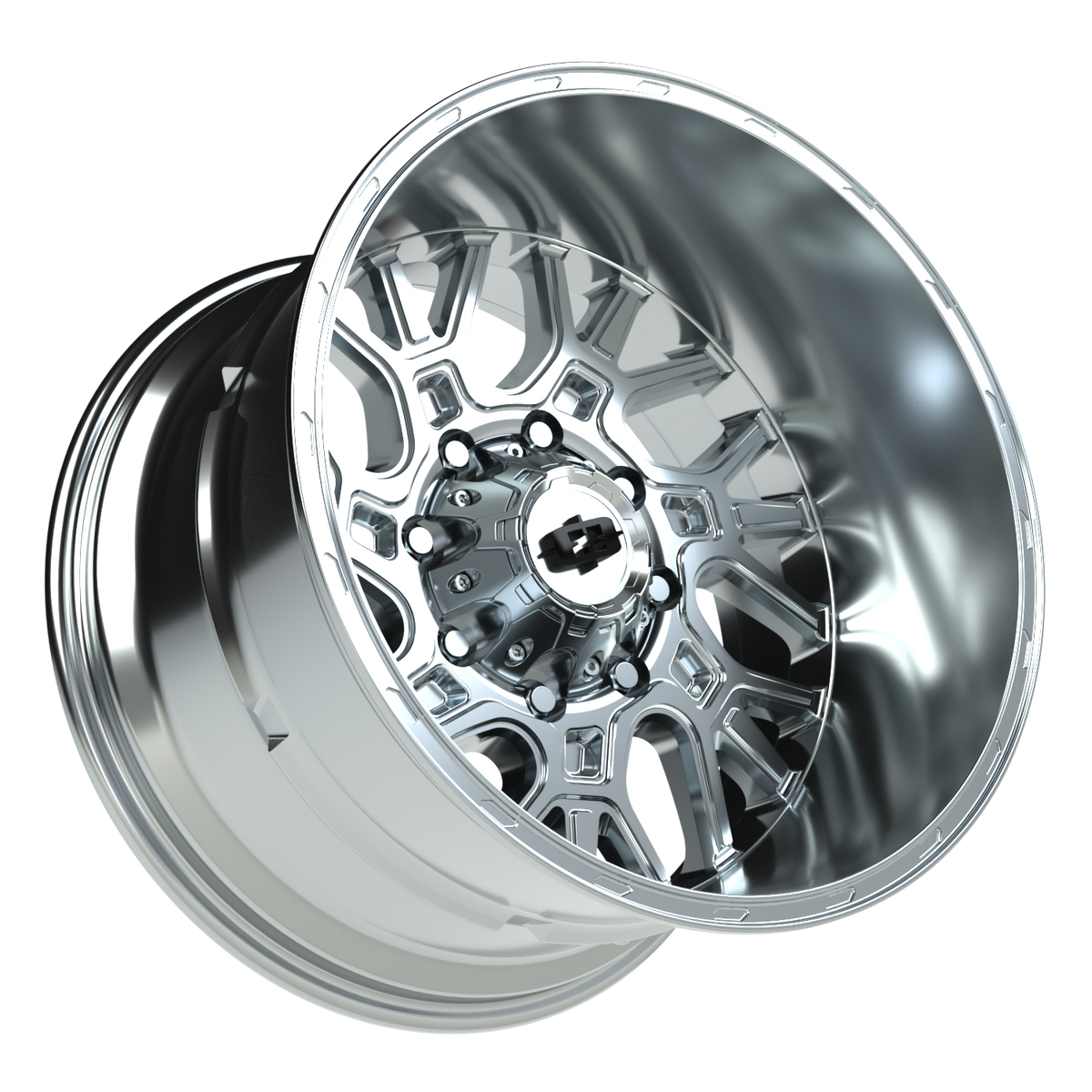 Vision Wheel 404 Chrome 20x12 -51 8x180mm 124.2mm - Wheelwiz