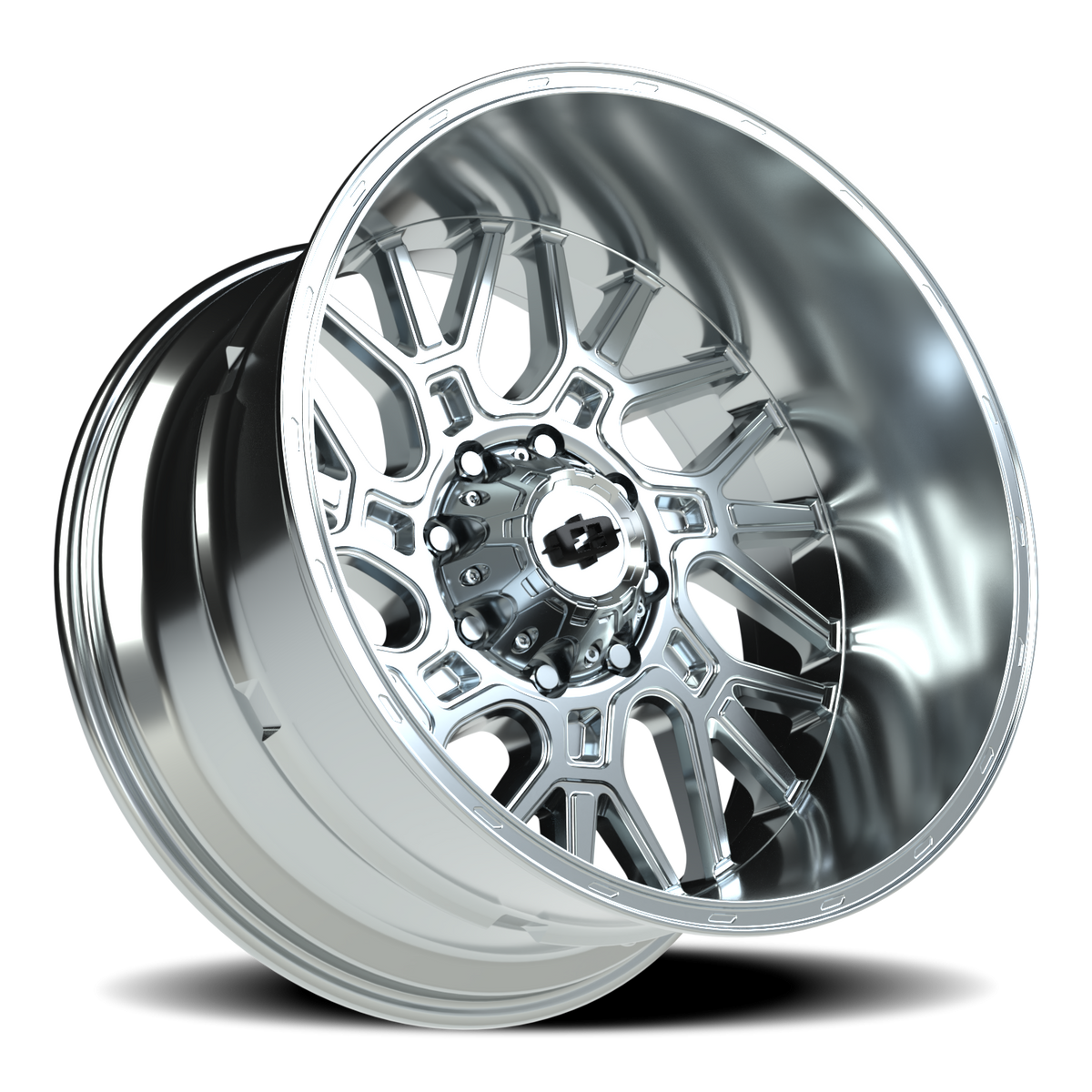 Vision Wheel 404 Chrome 22x12 -51 8x165.1mm 125.2mm - Wheelwiz