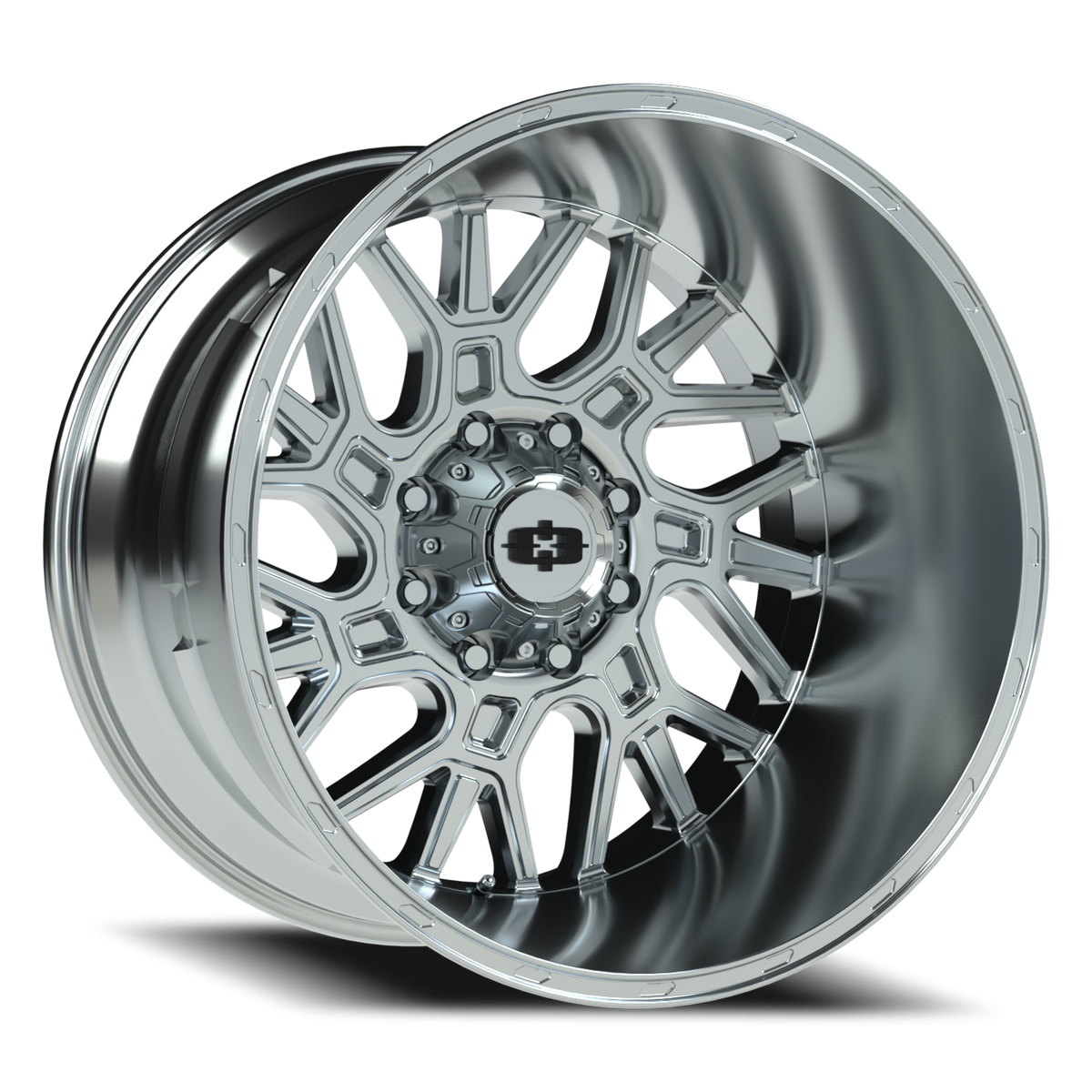 Vision Wheel 404 Chrome 22x14 -76 8x170mm 125.2mm - Wheelwiz