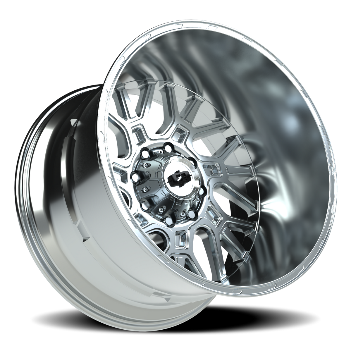 Vision Wheel 404 Chrome 22x14 -76 8x170mm 125.2mm - Wheelwiz