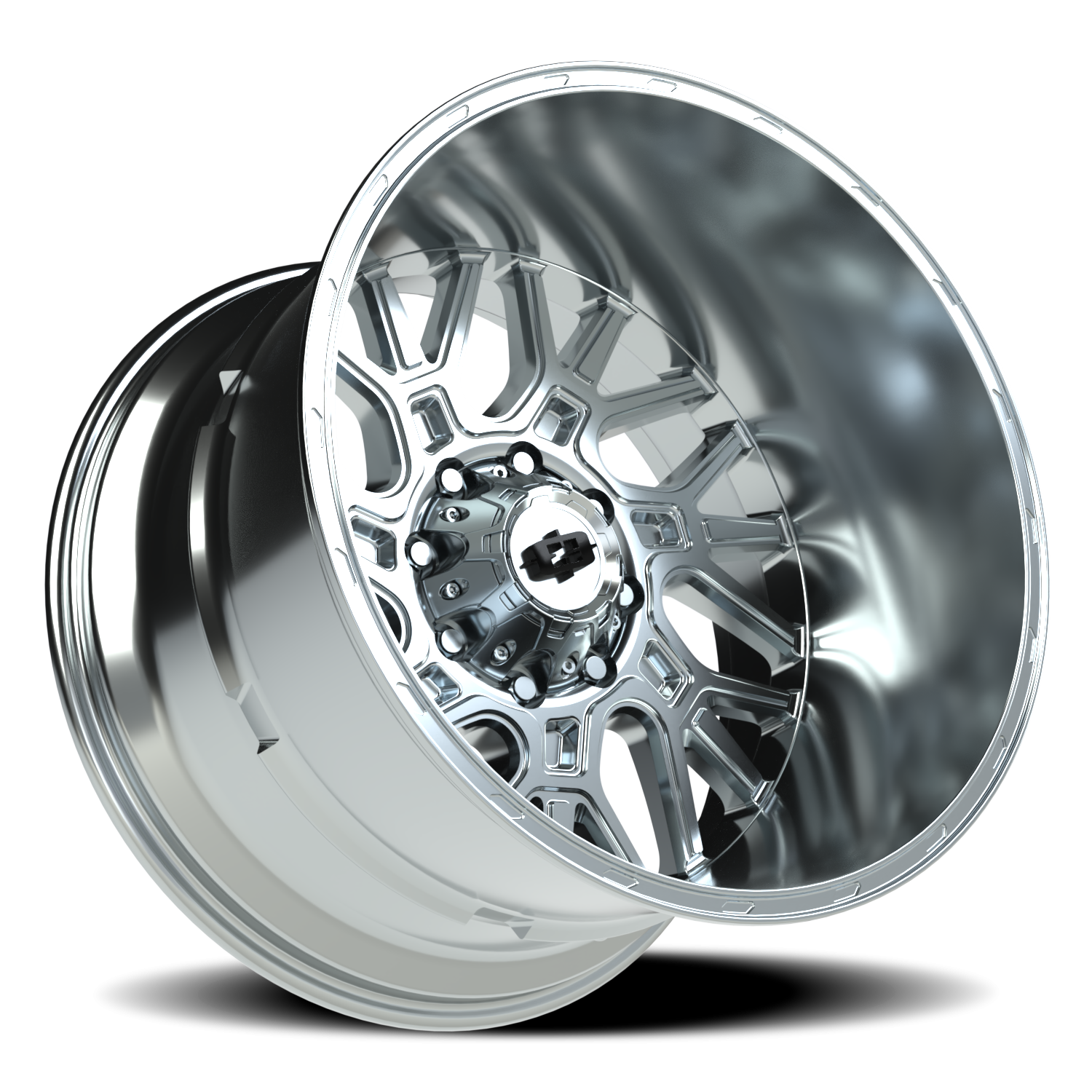 Vision Wheel 404 Chrome 22x14 -76 8x170mm 125.2mm - Wheelwiz