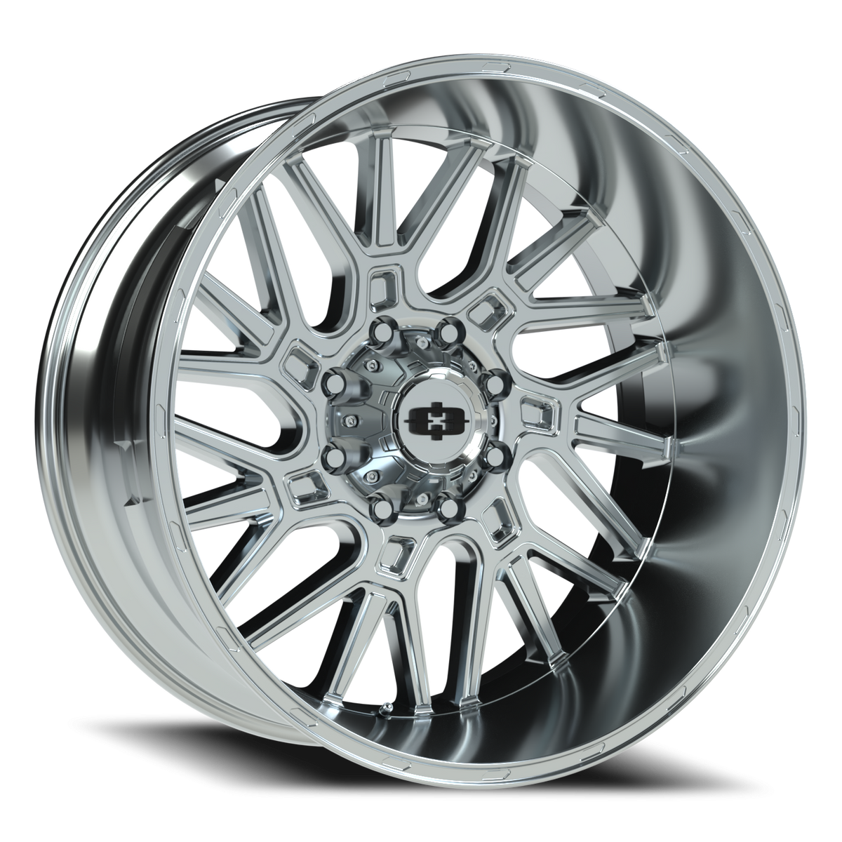 Vision Wheel 404 Chrome 24x12 -51 8x165.1mm 125.2mm - Wheelwiz