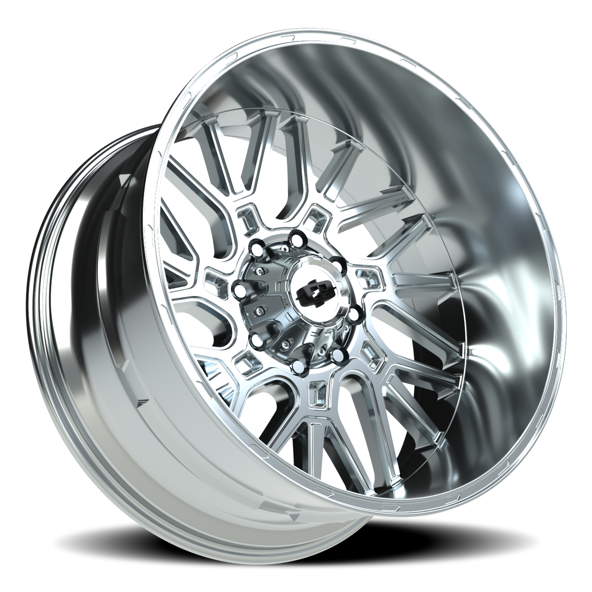 Vision Wheel 404 Chrome 24x12 -51 8x165.1mm 125.2mm - Wheelwiz