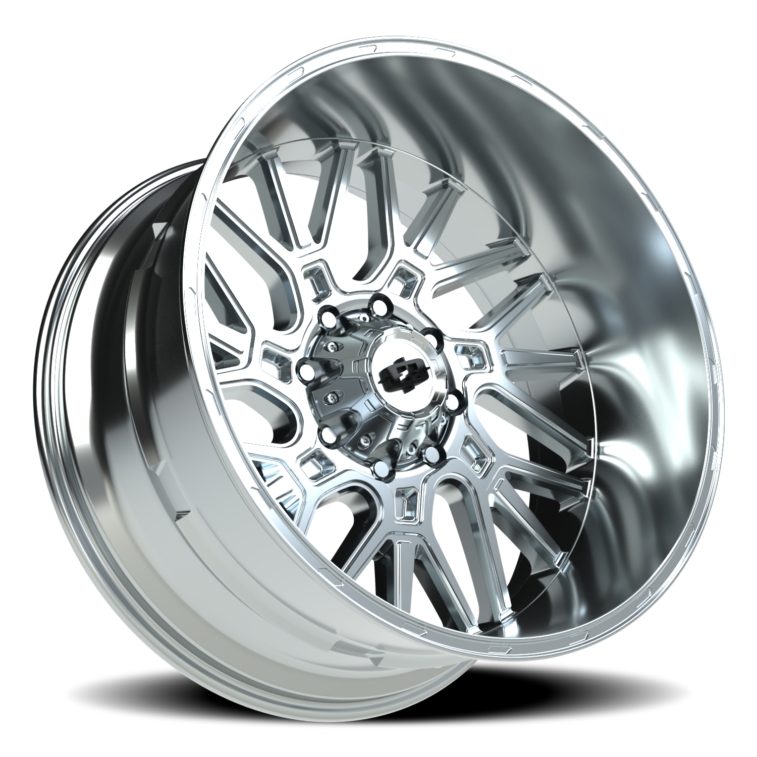 Vision Wheel 404 Chrome 24x12 -51 8x165.1mm 125.2mm - Wheelwiz