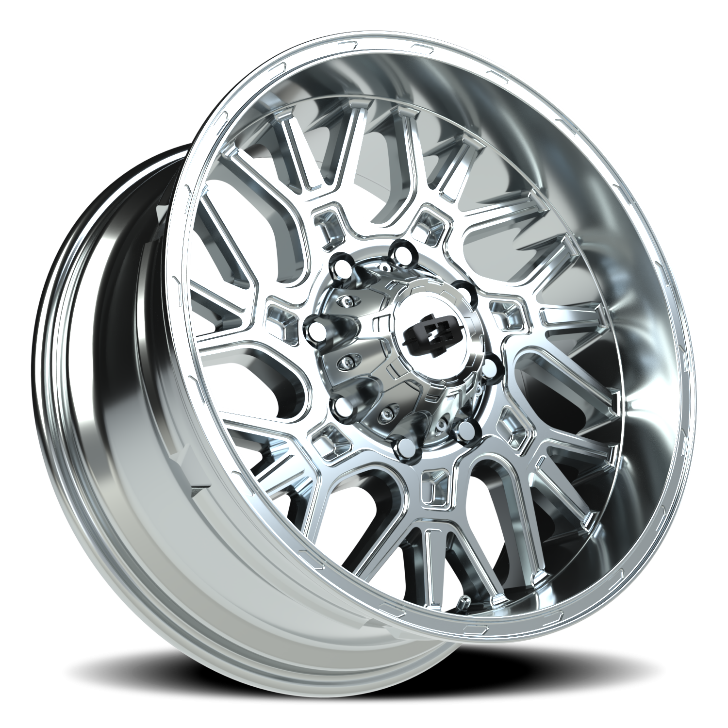 Vision Wheel 404 Chrome 20x9 +12 8x170mm 125.2mm - Wheelwiz