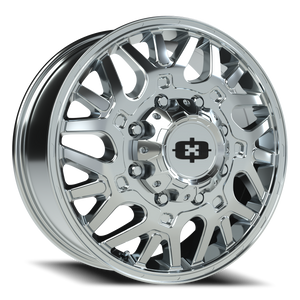 Vision Wheel 404 Chrome 20x8.25 +104 8x165.1mm 116.8mm - Wheelwiz