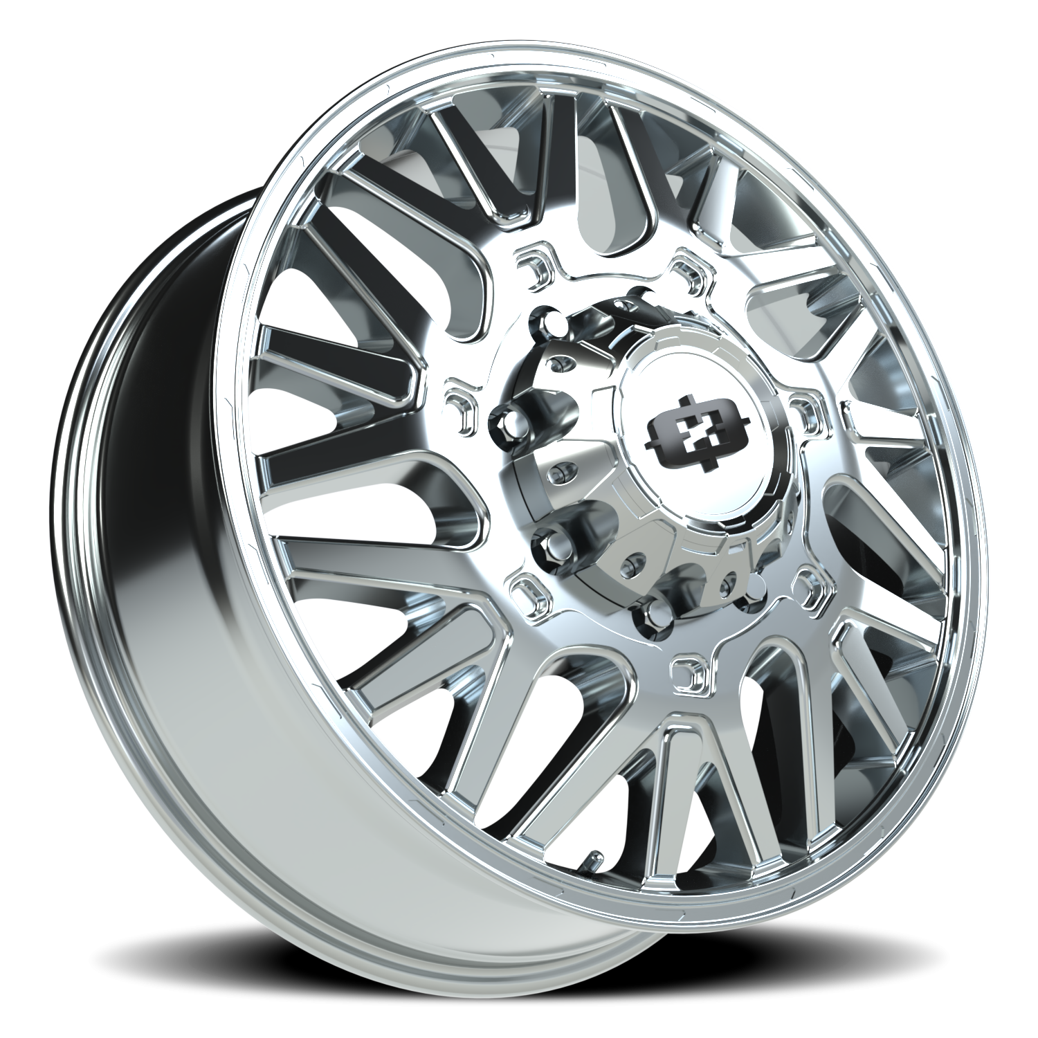 Vision Wheel 404 Chrome 22x8.25 +104 8x210mm 154.3mm - Wheelwiz