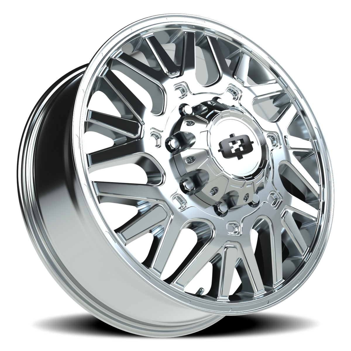 Vision Wheel 404 Chrome 22x8.25 +104 8x165.1mm 121.4mm - Wheelwiz