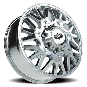 Vision Wheel 404 Chrome 22x8.25 +104 8x165.1mm 121.4mm - Wheelwiz