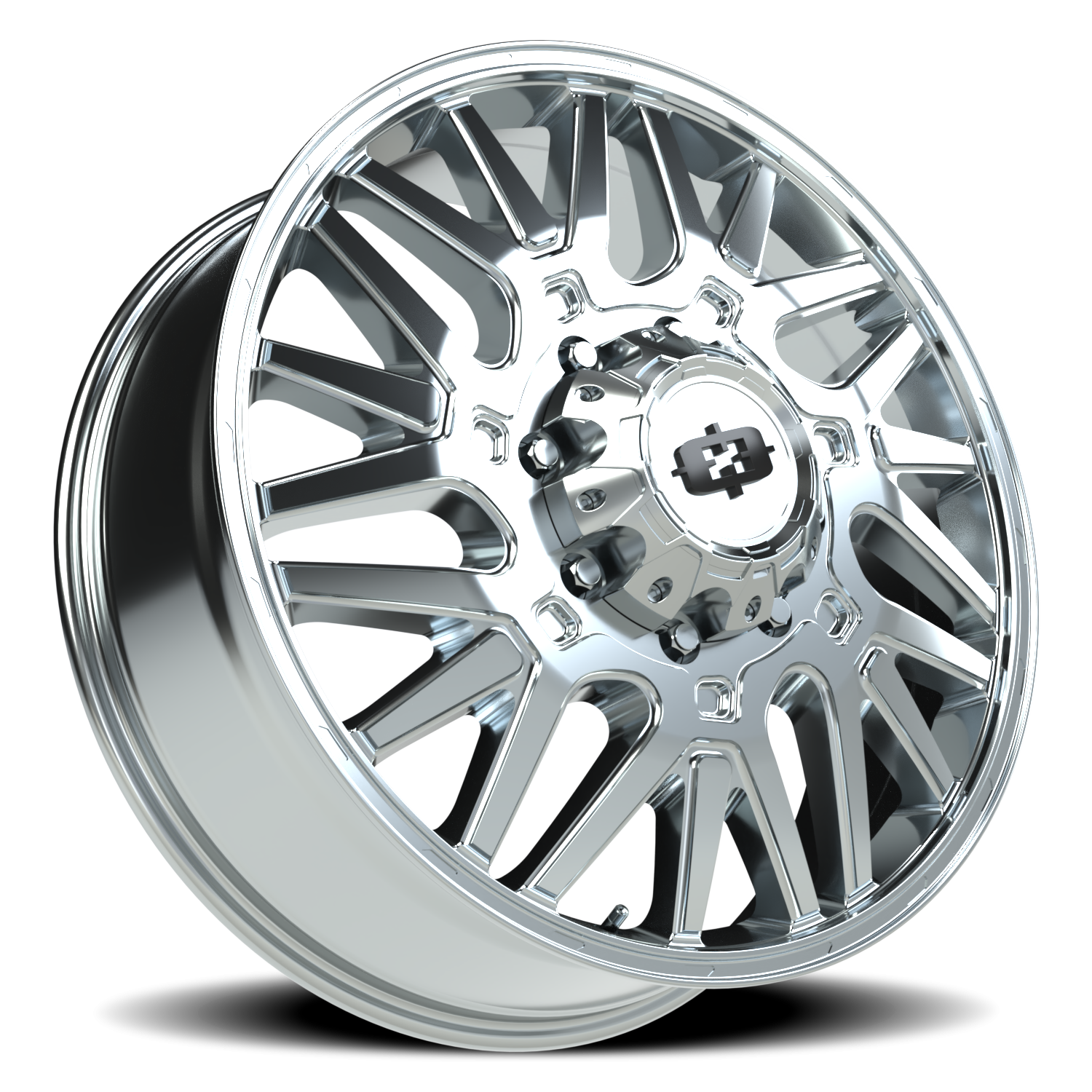 Vision Wheel 404 Chrome 24x8.25 +104 8x165.1mm 121.4mm - Wheelwiz
