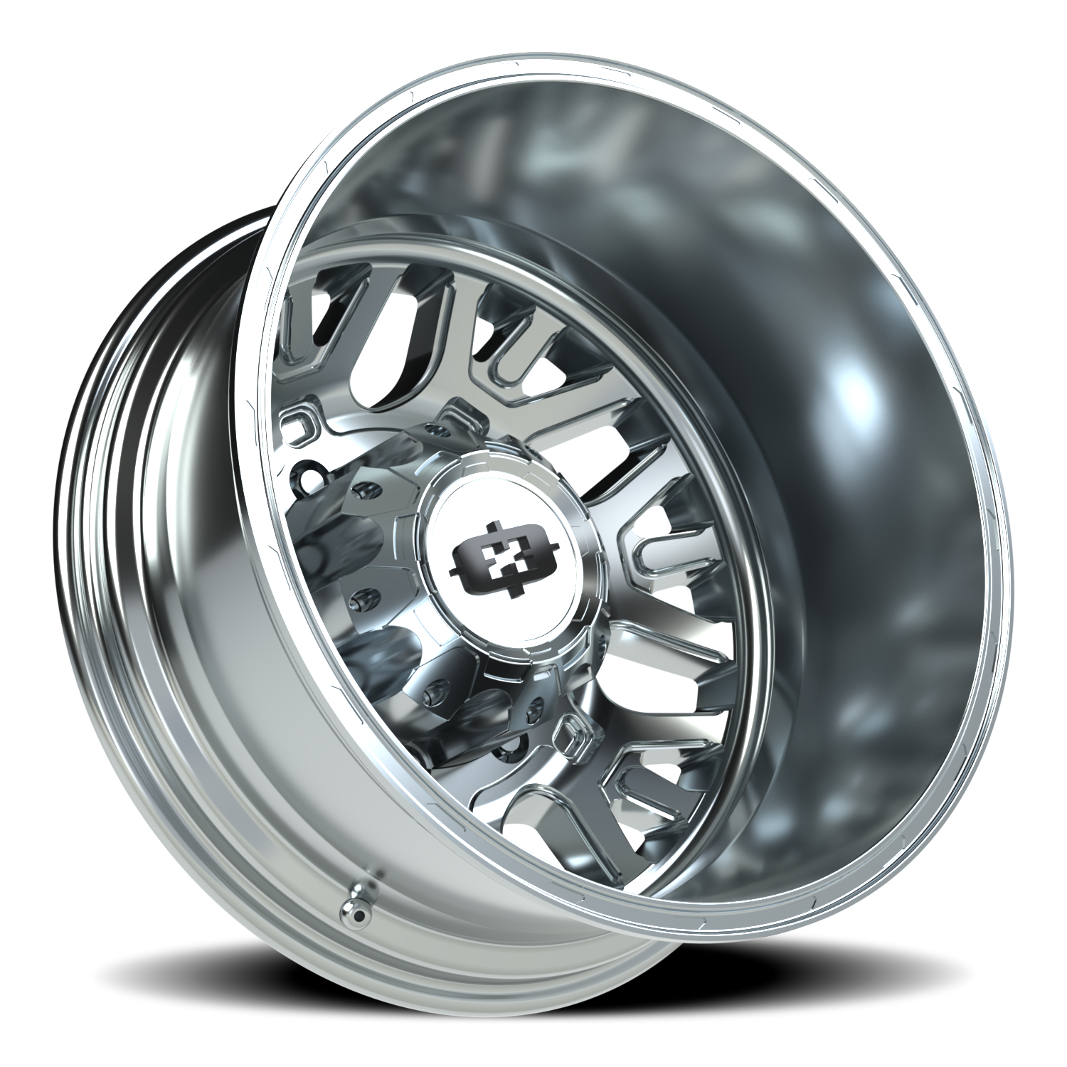 Vision Wheel 404 Chrome 20x8.25 -201 8x170mm 125.2mm - Wheelwiz