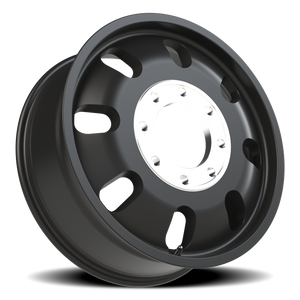 Vision Wheel 404 Satin Black 22x8.25 +78 8x165.1mm 121.4mm - Wheelwiz