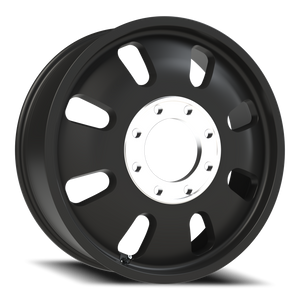 Vision Wheel 404 Satin Black 24x8.25 +115 8x210mm 154.3mm - Wheelwiz