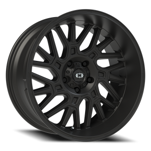 Vision Wheel 404 Satin Black 20x10 -25 5x127mm 78.1mm - Wheelwiz