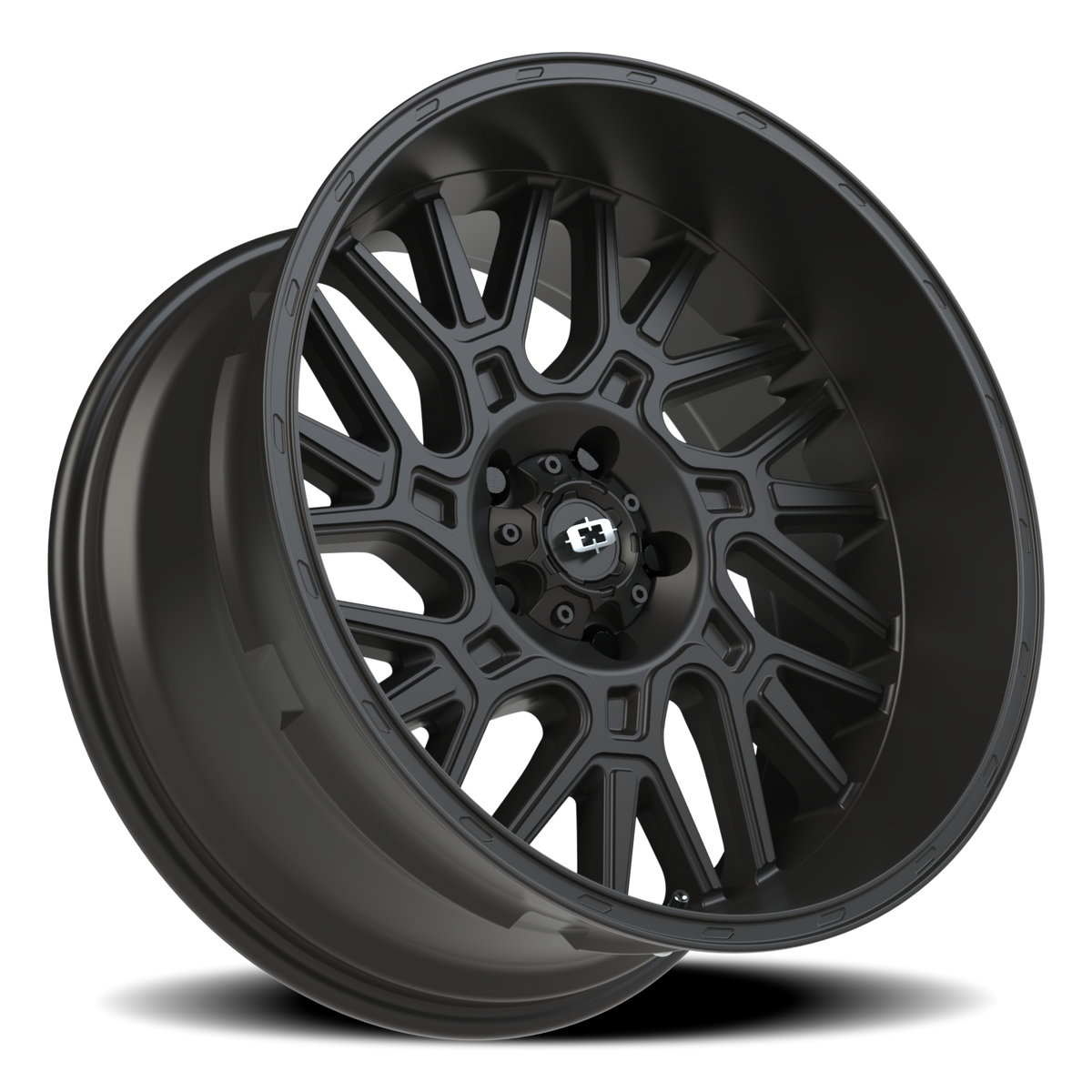 Vision Wheel 404 Satin Black 20x10 -25 5x127mm 78.1mm - Wheelwiz