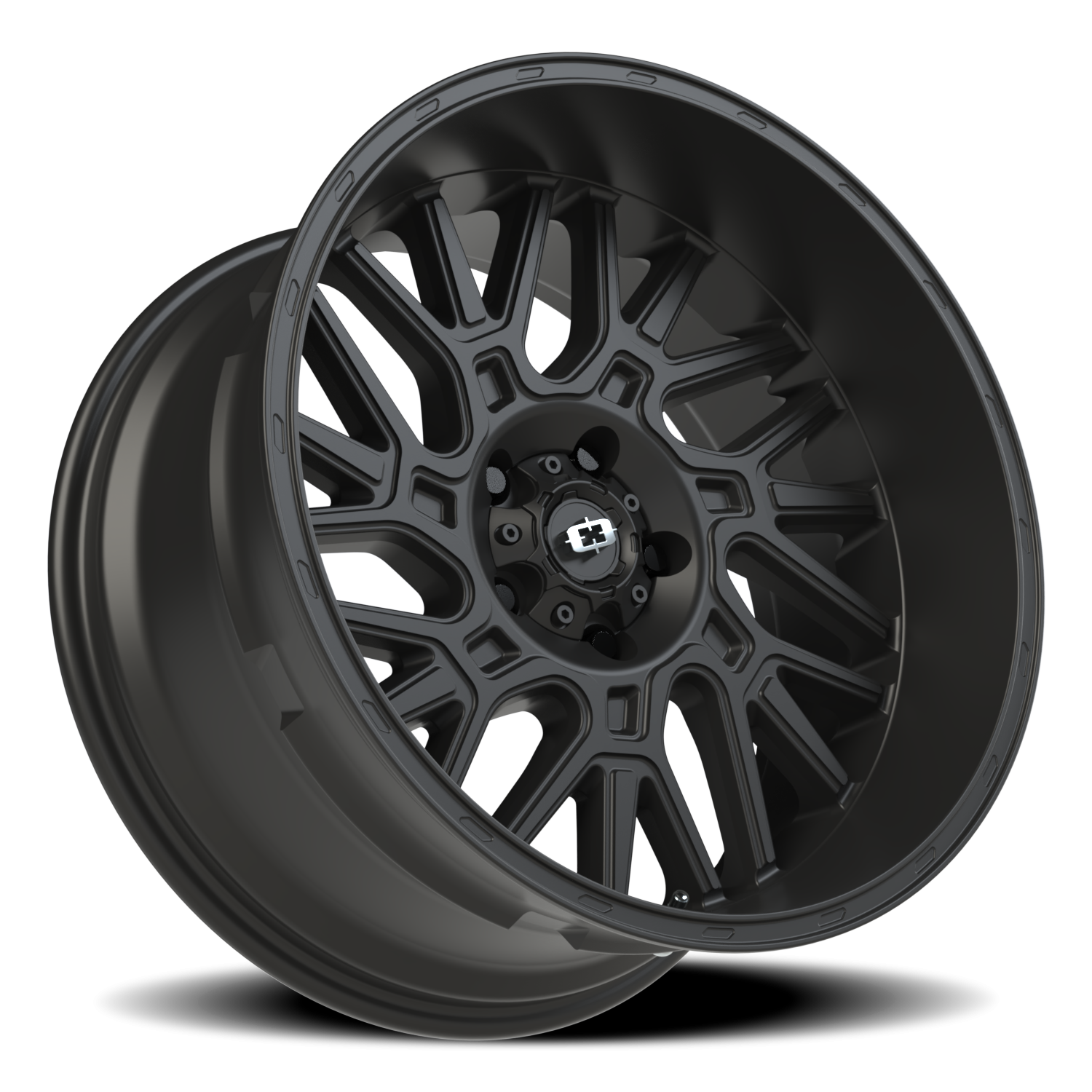 Vision Wheel 404 Satin Black 20x10 -25 5x127mm 78.1mm - Wheelwiz
