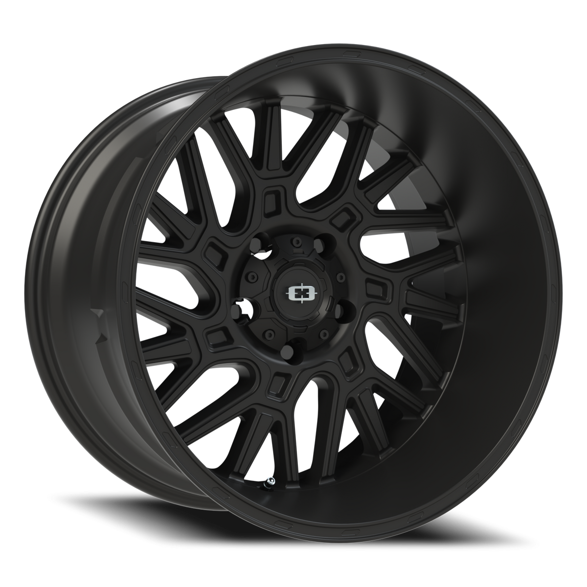 Vision Wheel 404 Satin Black 20x12 -51 5x139.7mm 108mm - Wheelwiz