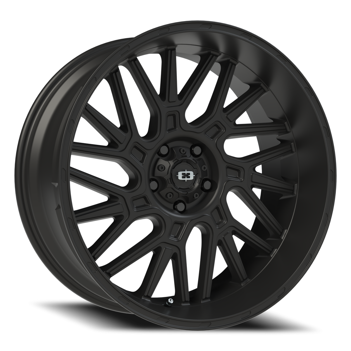 Vision Wheel 404 Satin Black 22x10 -19 5x127mm 78.1mm - Wheelwiz