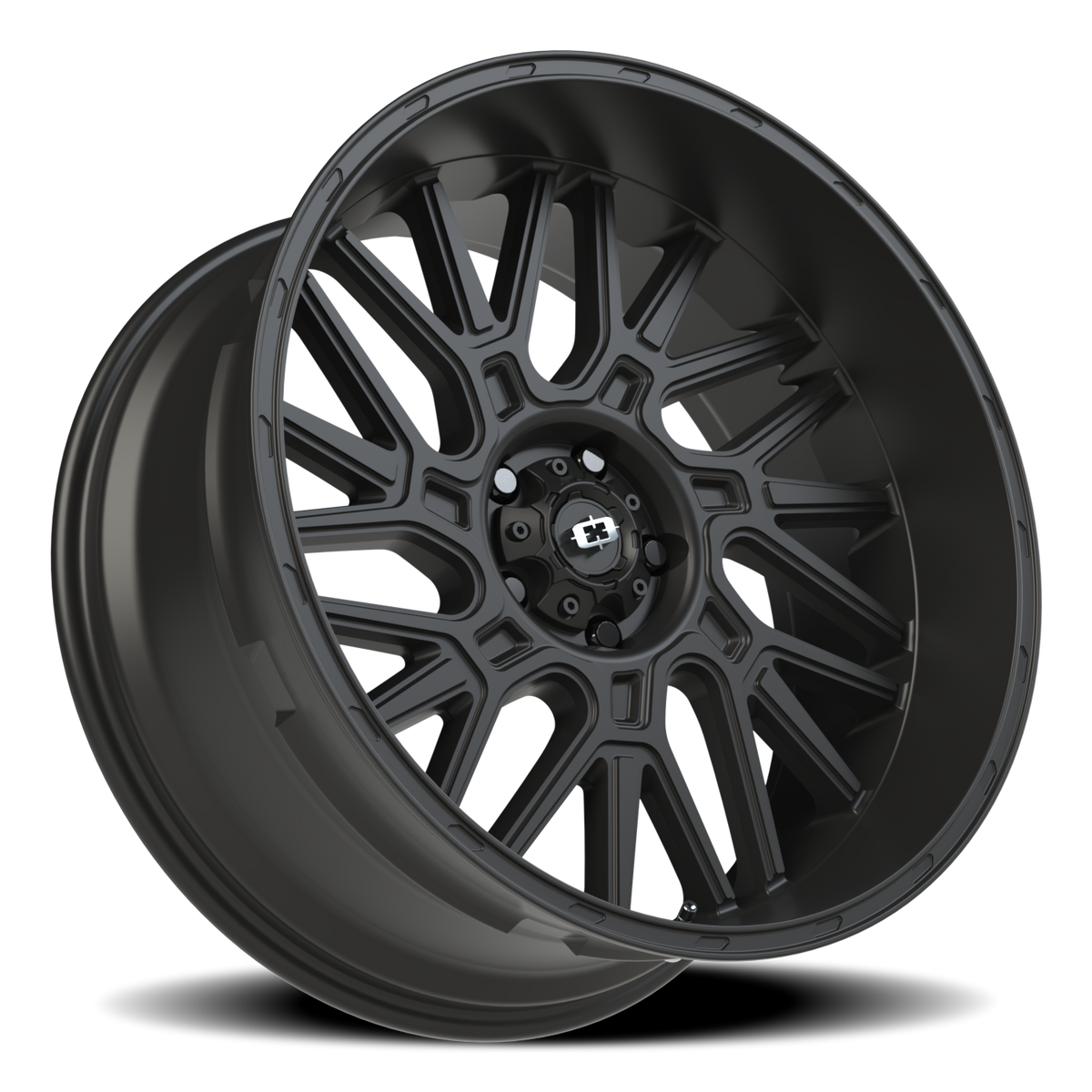 Vision Wheel 404 Satin Black 22x10 -19 5x127mm 78.1mm - Wheelwiz