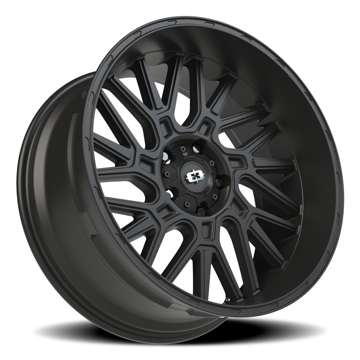 Vision Wheel 404 Satin Black 22x10 -19 5x139.7mm 108mm - Wheelwiz