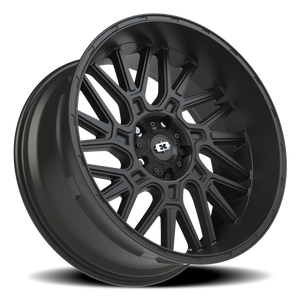 Vision Wheel 404 Satin Black 22x10 -19 5x139.7mm 108mm - Wheelwiz