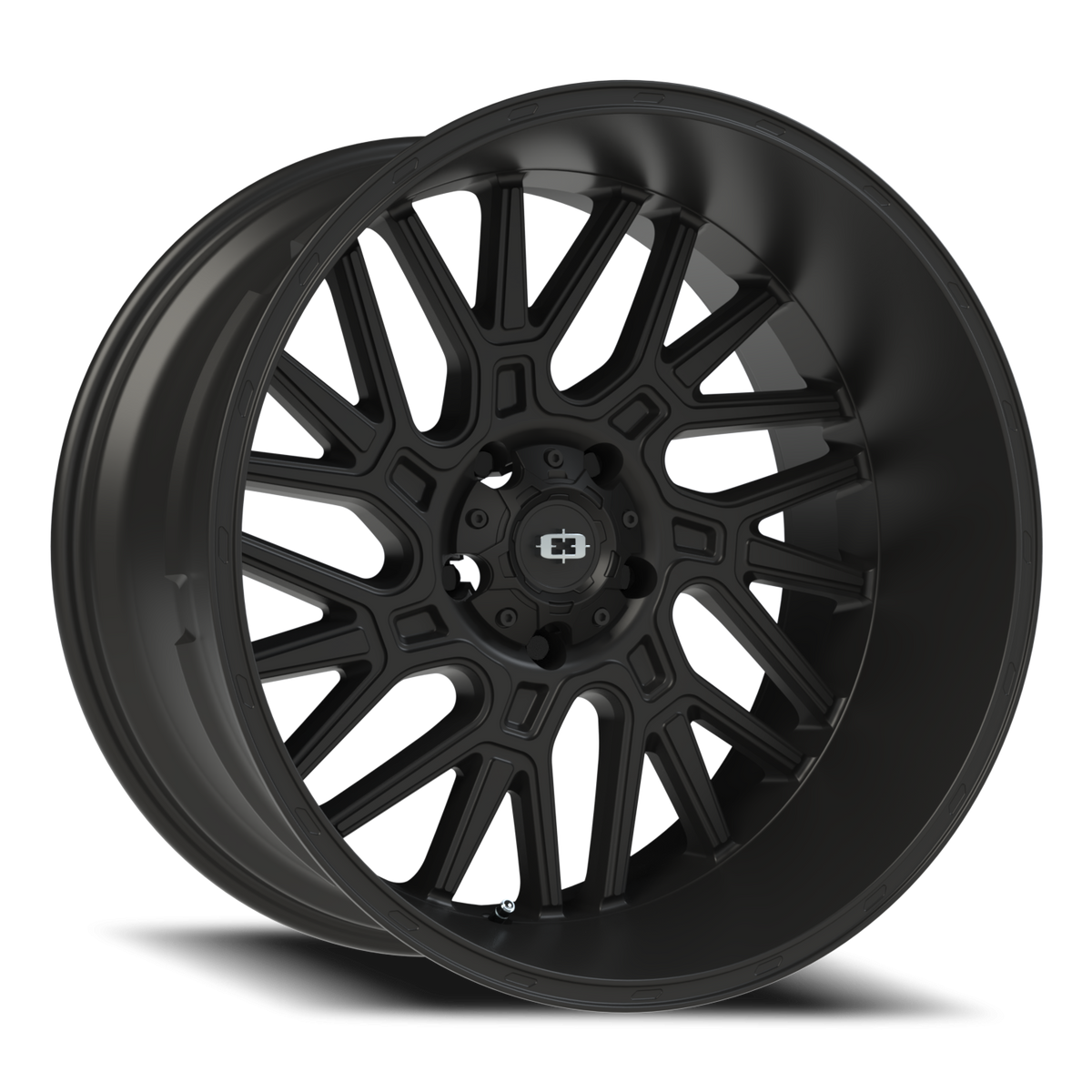 Vision Wheel 404 Satin Black 22x12 -51 5x139.7mm 108mm - Wheelwiz
