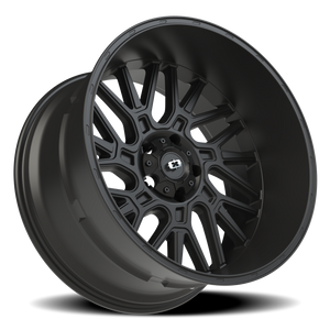 Vision Wheel 404 Satin Black 22x12 -51 5x139.7mm 108mm - Wheelwiz