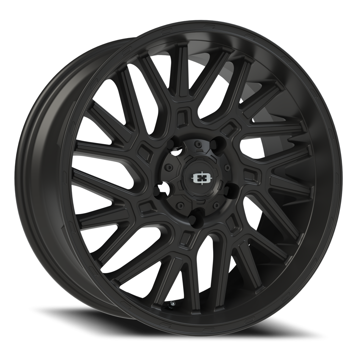Vision Wheel 404 Satin Black 20x9 +12 5x150mm 110.2mm - Wheelwiz