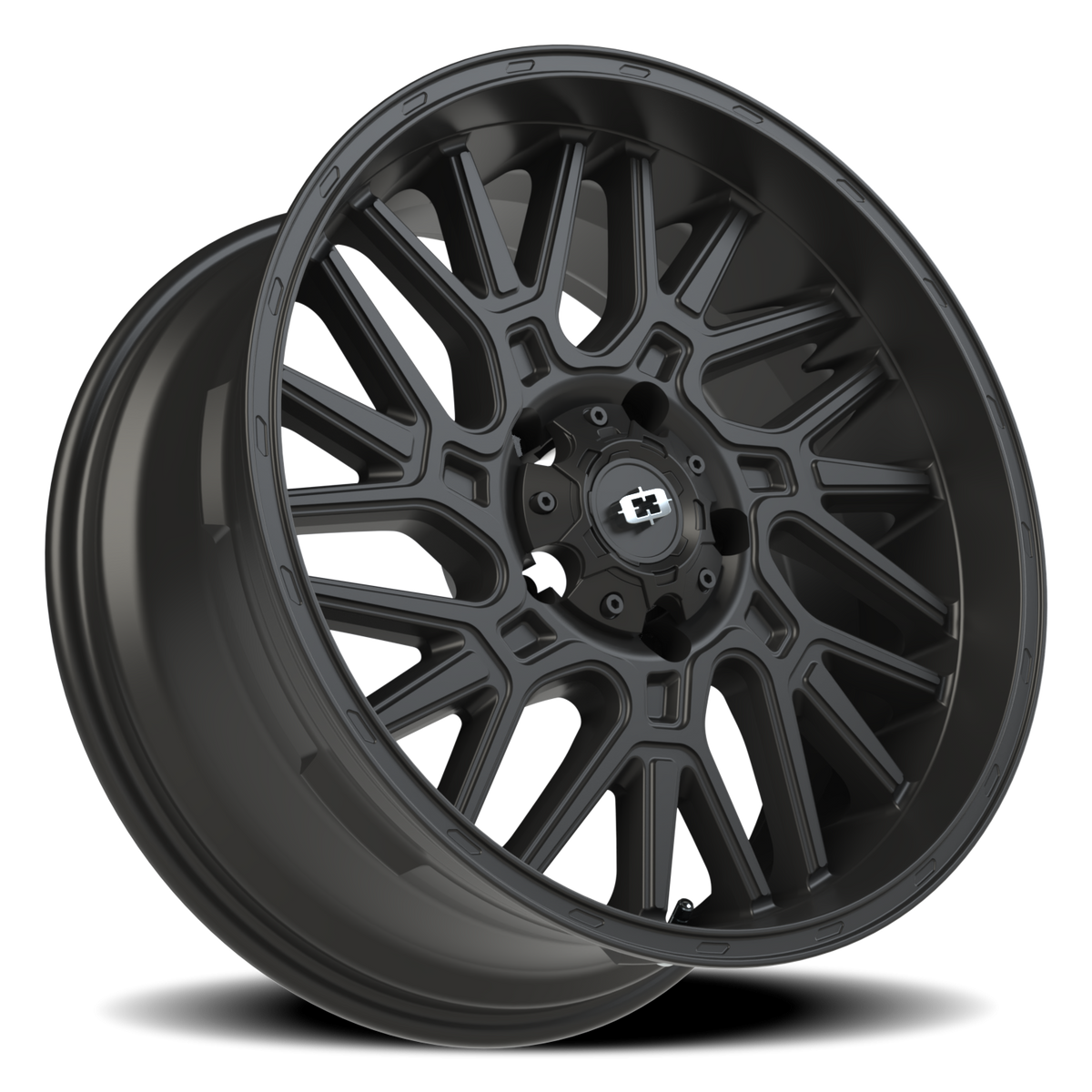 Vision Wheel 404 Satin Black 20x9 +12 5x150mm 110.2mm - Wheelwiz