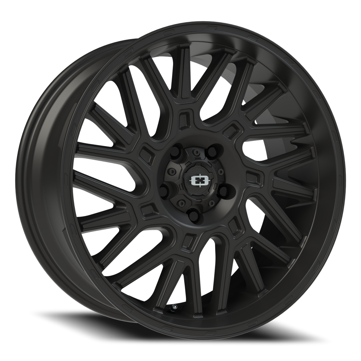 Vision Wheel 404 Satin Black 20x9 +10 5x127mm 78.1mm - Wheelwiz