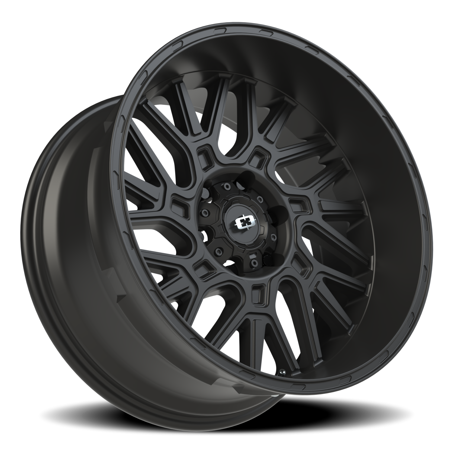Vision Wheel 404 Satin Black 20x10 -25 6x139.7mm 106.2mm - Wheelwiz