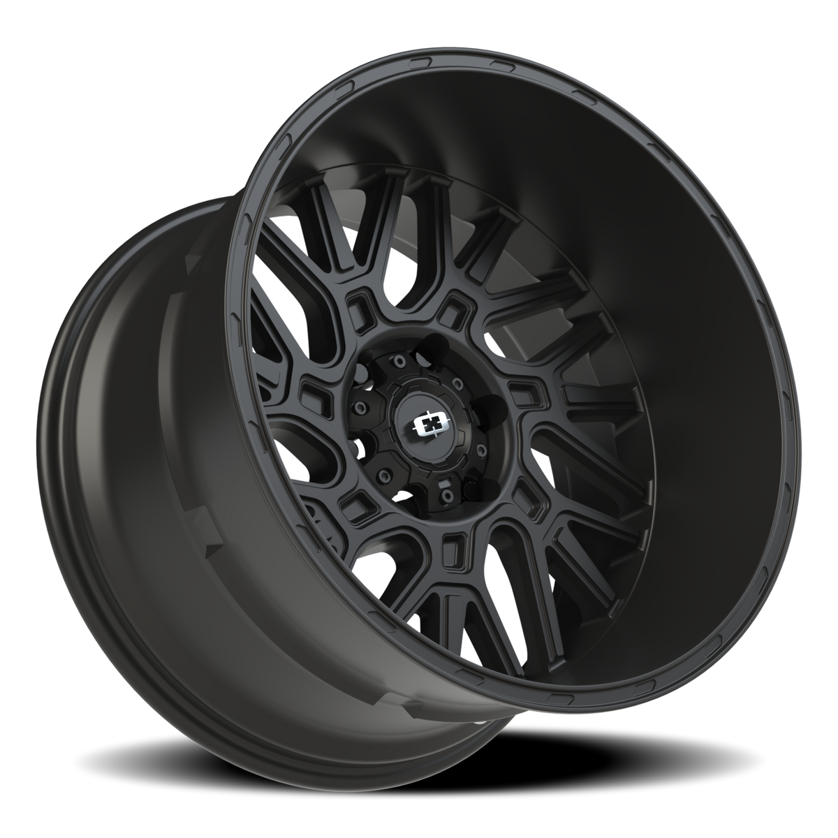 Vision Wheel 404 Satin Black 20x12 -51 6x135mm 87.1mm - Wheelwiz