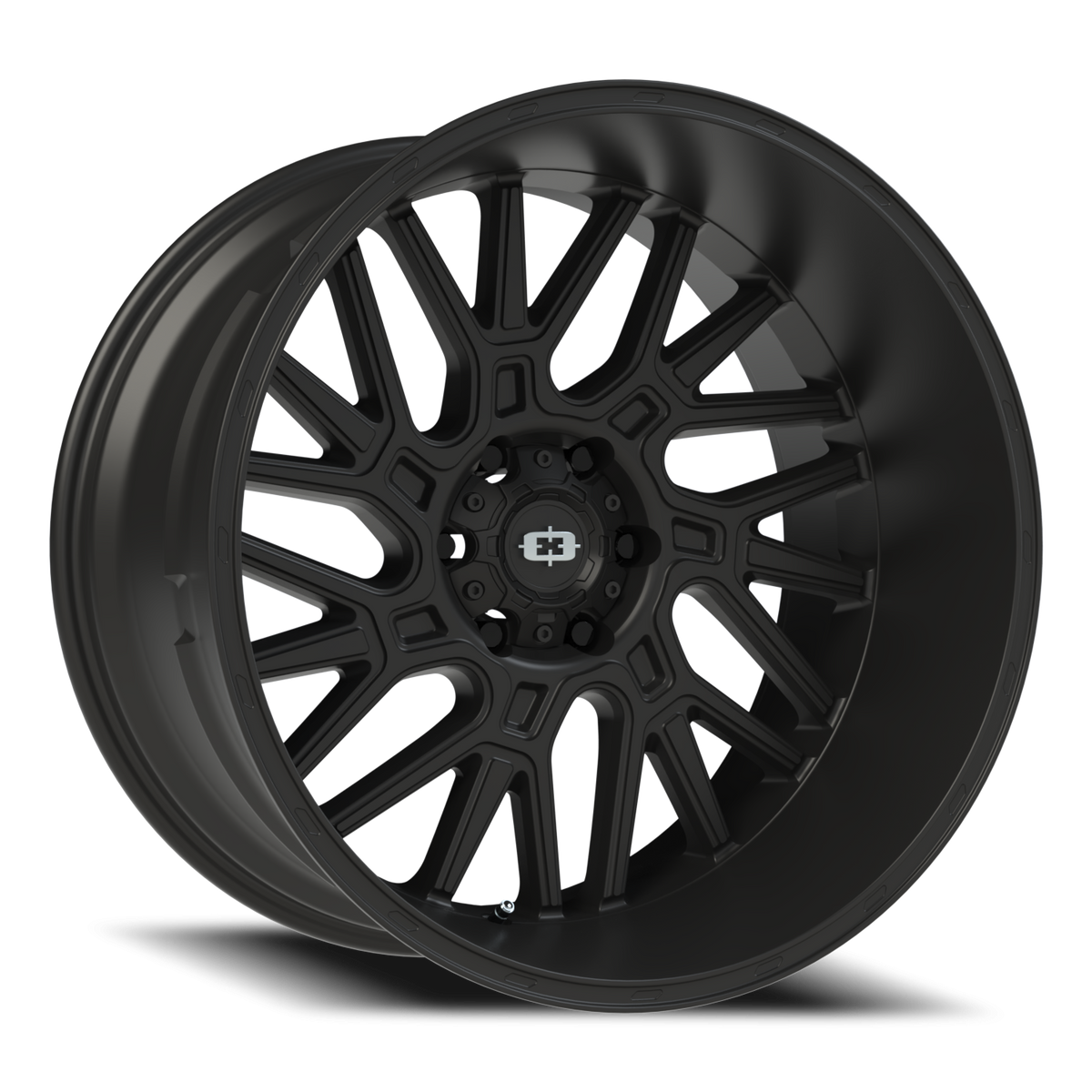 Vision Wheel 404 Satin Black 22x12 -51 6x135mm 87.1mm - Wheelwiz