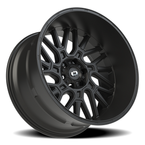 Vision Wheel 404 Satin Black 22x12 -51 6x135mm 87.1mm - Wheelwiz