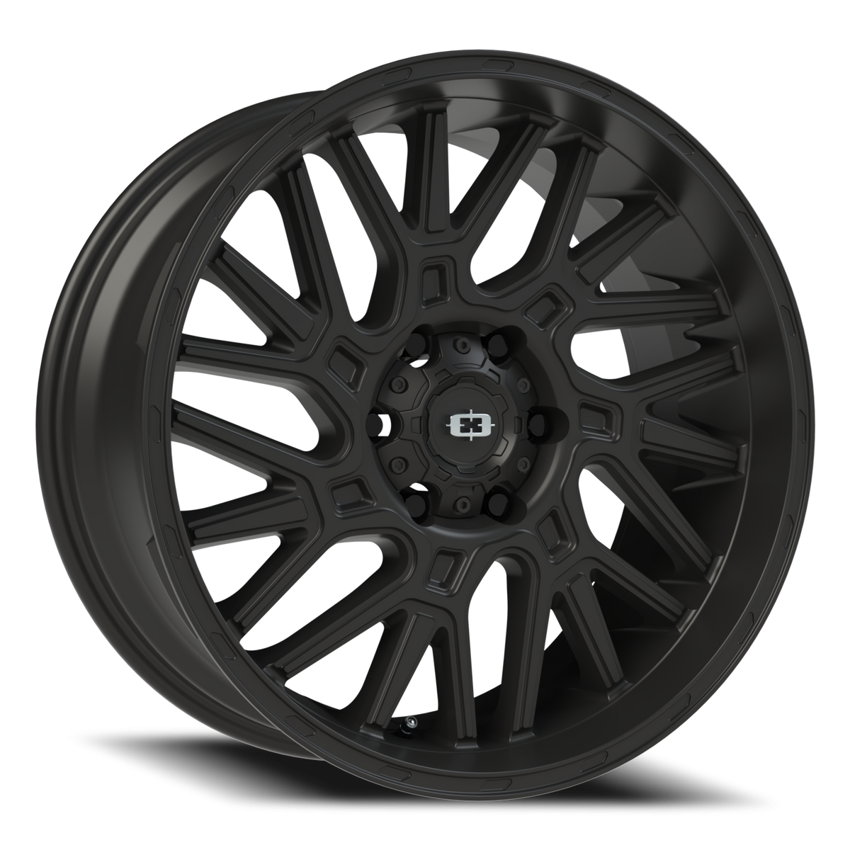 Vision Wheel 404 Satin Black 20x9 +12 6x135mm 87.1mm - Wheelwiz