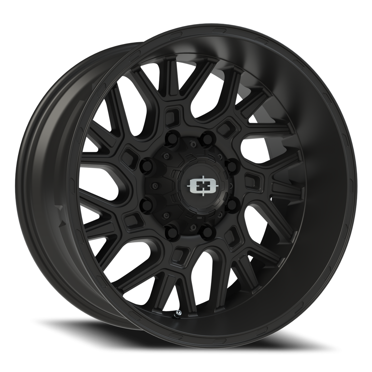 Vision Wheel 404 Satin Black 20x10 -25 8x170mm 125.2mm - Wheelwiz