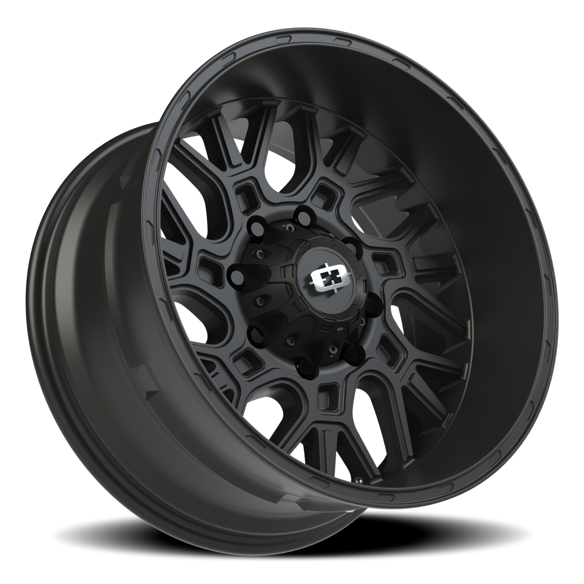 Vision Wheel 404 Satin Black 20x10 -25 8x170mm 125.2mm - Wheelwiz