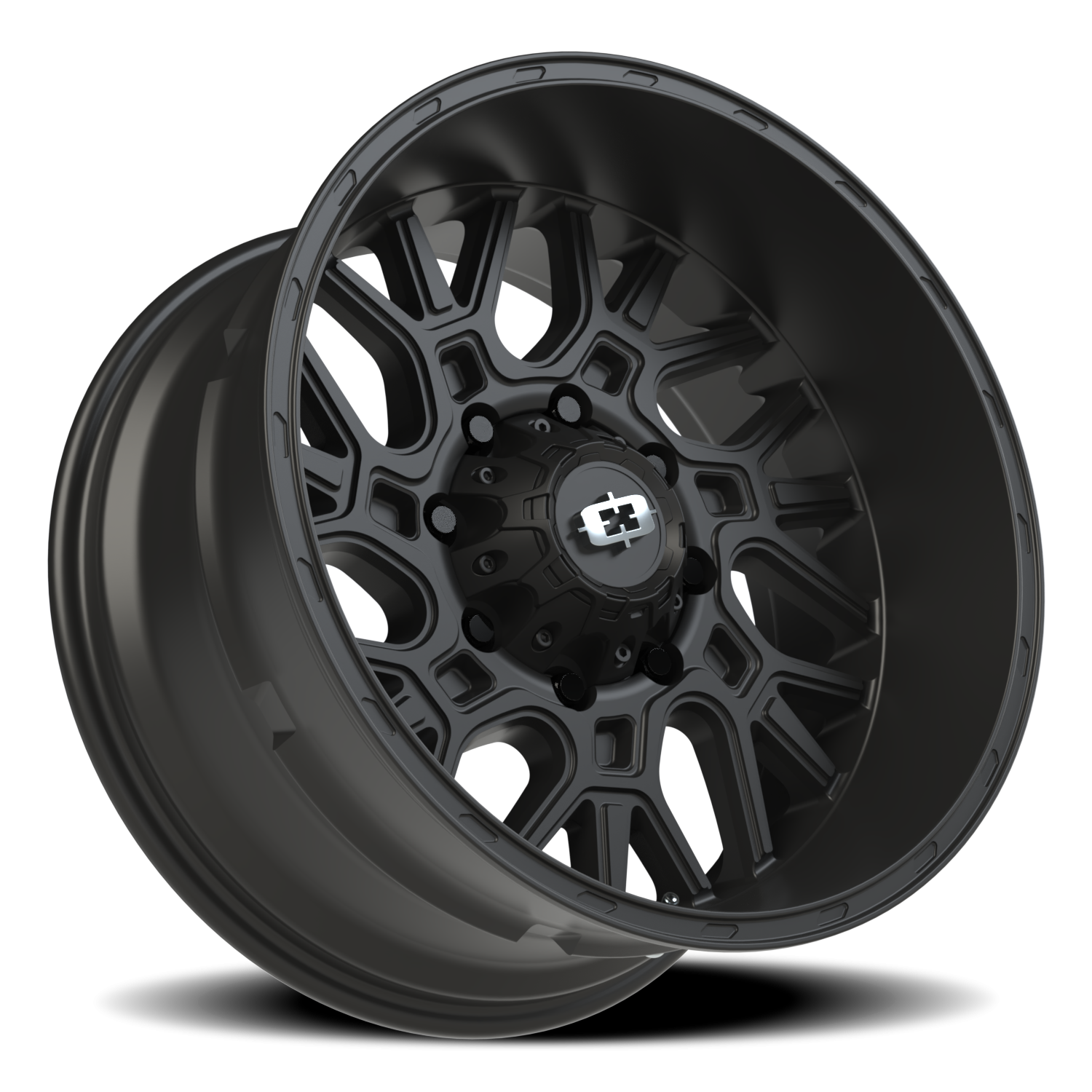 Vision Wheel 404 Satin Black 20x10 -25 8x170mm 125.2mm - Wheelwiz