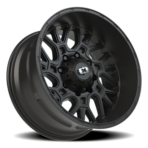 Vision Wheel 404 Satin Black 20x10 -25 8x170mm 125.2mm - Wheelwiz