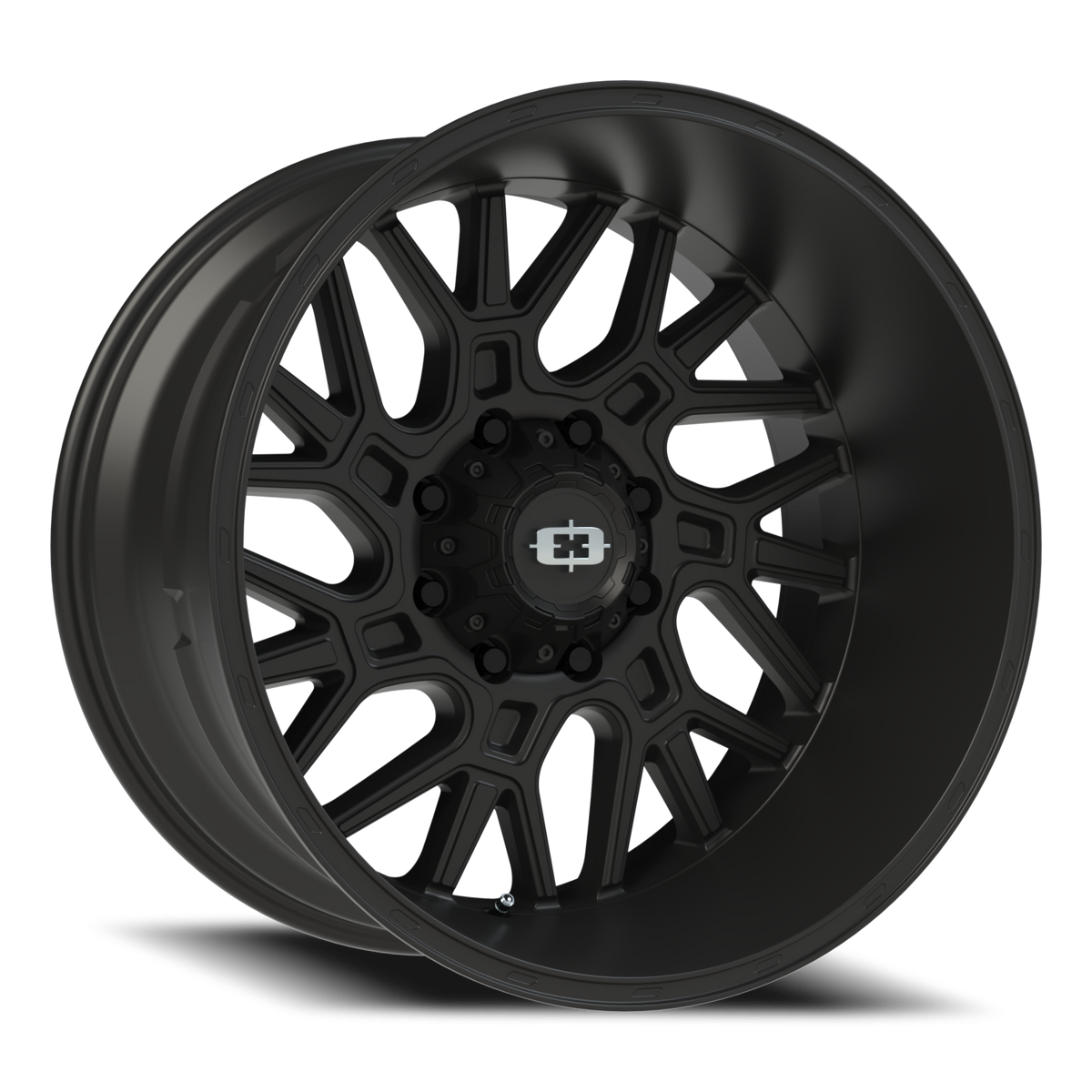 Vision Wheel 404 Satin Black 20x12 -51 8x170mm 125.2mm - Wheelwiz