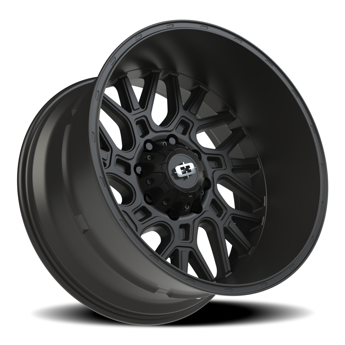 Vision Wheel 404 Satin Black 20x12 -51 8x170mm 125.2mm - Wheelwiz