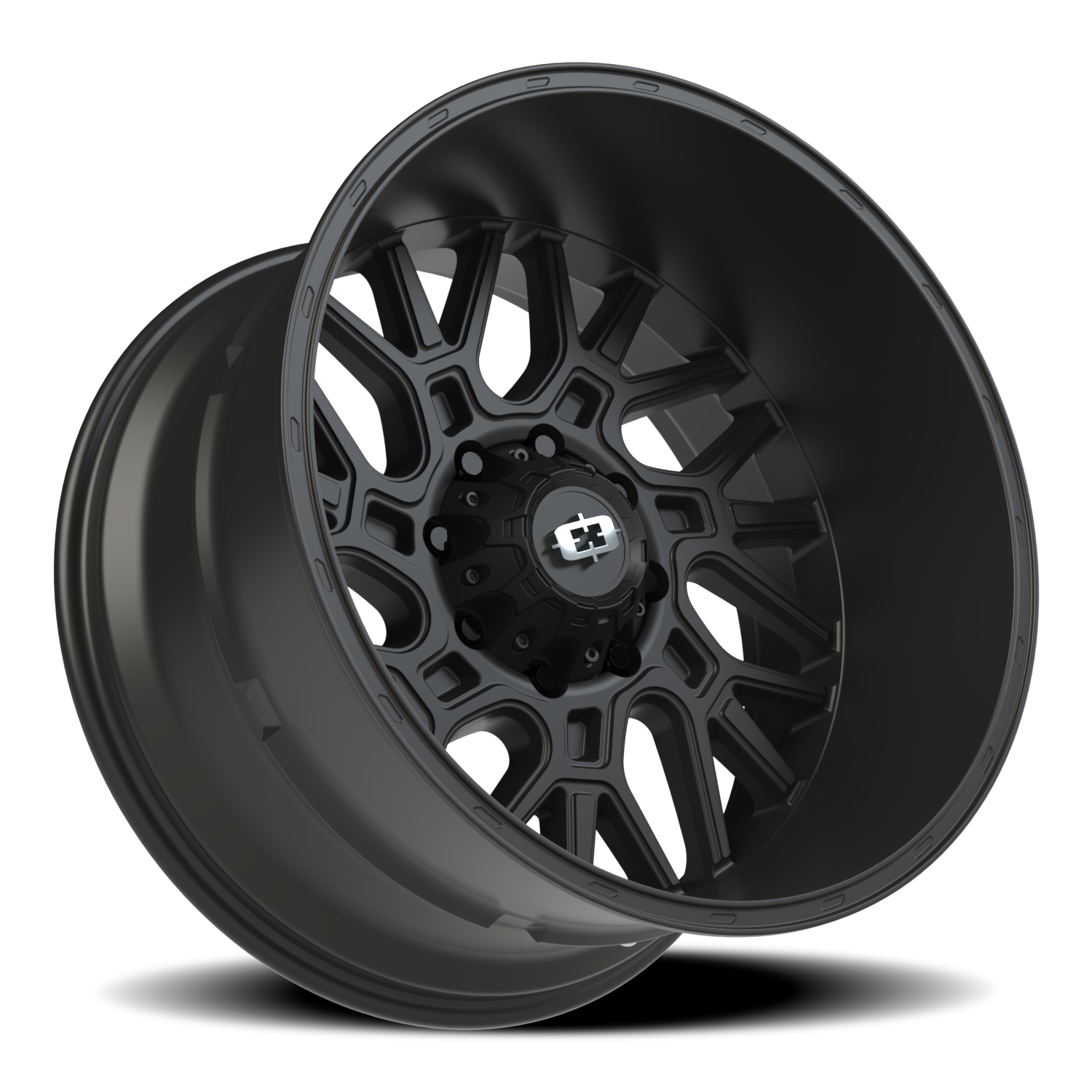 Vision Wheel 404 Satin Black 20x12 -51 8x165.1mm 125.2mm - Wheelwiz