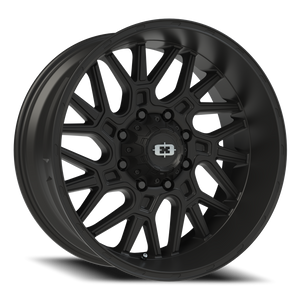 Vision Wheel 404 Satin Black 22x10 -19 8x165.1mm 125.2mm - Wheelwiz