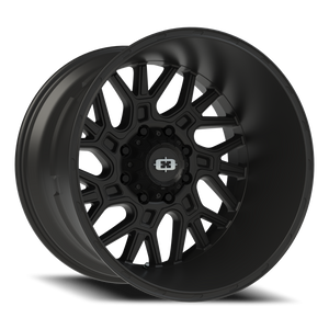 Vision Wheel 404 Satin Black 22x14 -76 8x170mm 125.2mm - Wheelwiz
