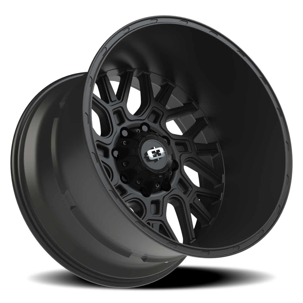 Vision Wheel 404 Satin Black 22x14 -76 8x170mm 125.2mm - Wheelwiz