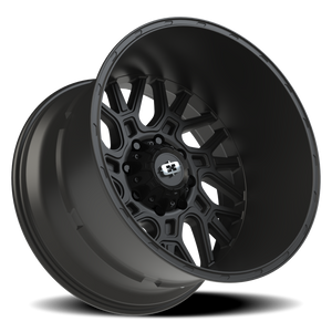 Vision Wheel 404 Satin Black 22x14 -76 8x170mm 125.2mm - Wheelwiz