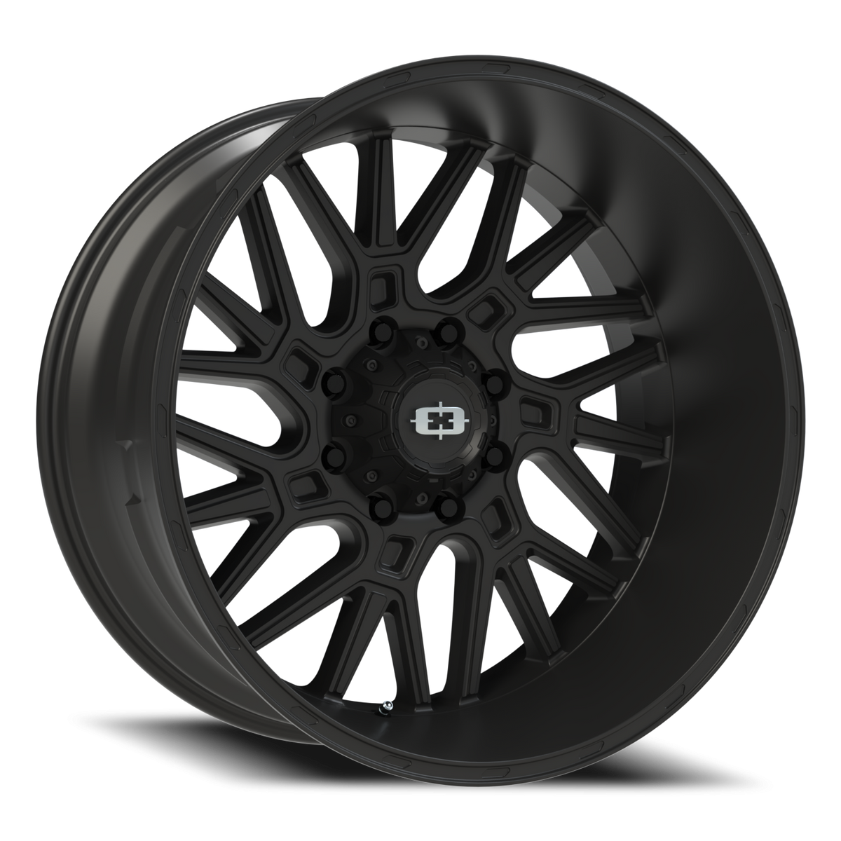 Vision Wheel 404 Satin Black 24x12 -51 8x165.1mm 125.2mm - Wheelwiz