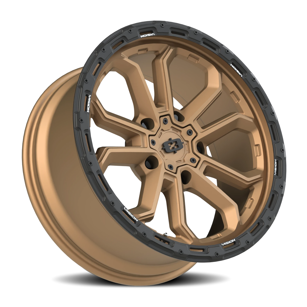 Vision Wheel 405 Satin Bronze 20x9 +12 5x150mm 110.2mm - Wheelwiz